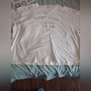 Aerie Soft White Tee